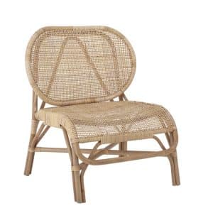 Rosen Lounge Stol, Natur, Rattan fra Bloomingville