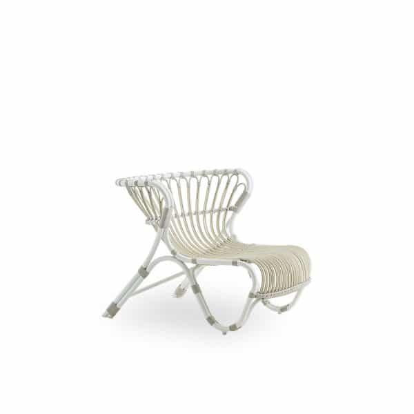 Sika Design Fox Exterior Lænestol Dove White - 92