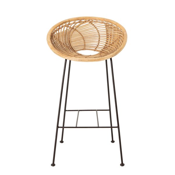 Bloomingville Yonne Bar Stol, Natur, Rattan