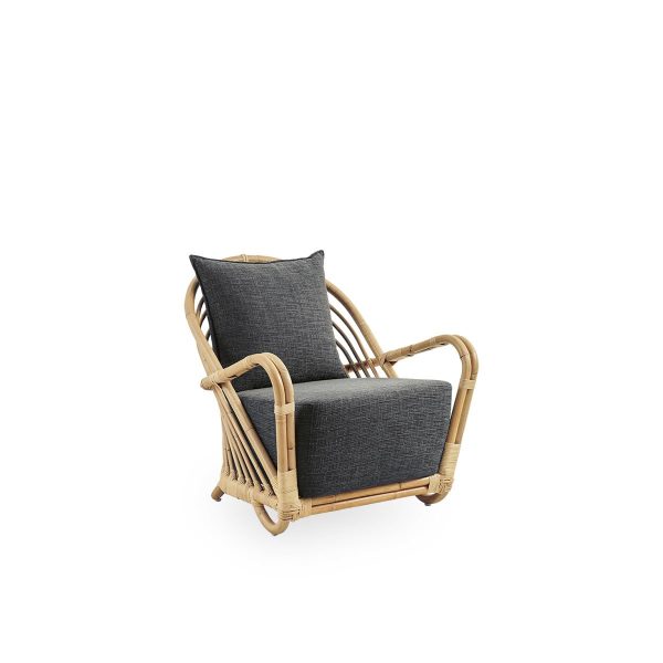 SIKA DESIGN CHARLOTTENBORG LÆNESTOL INKL/HYNDE NATUR - 80