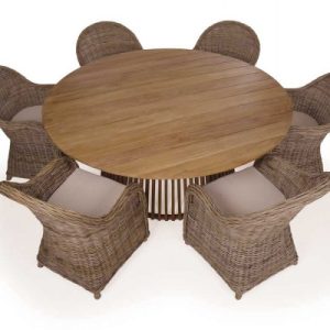 Luna 180 Kato Teak Havemøbelsæt
