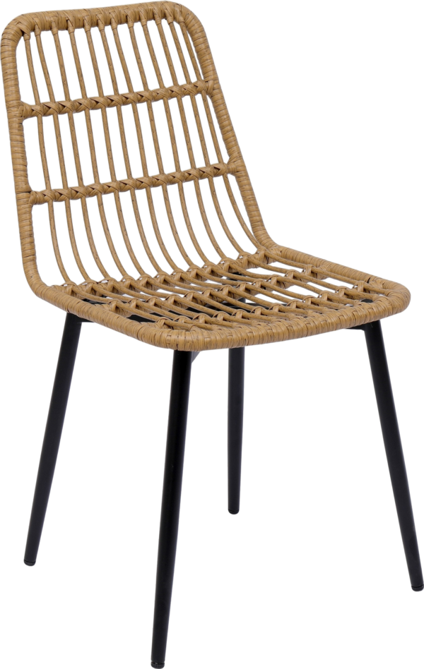 Bangkok, Spisebordsstol, Brun, Rattan (H: 83 x B: 43 cm.)