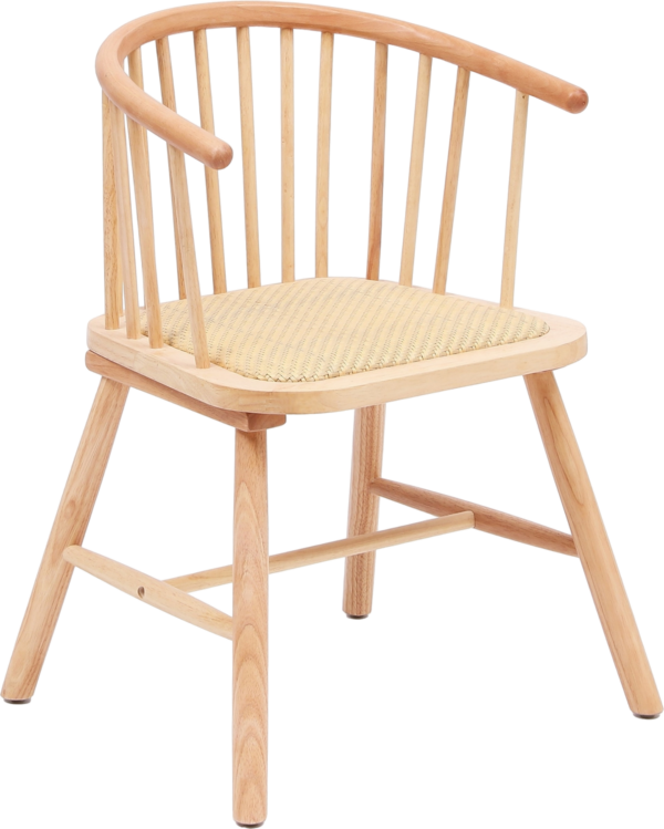 Bogota, Spisebordsstol, Beige, Rattan (H: 69 x B: 60 cm.)