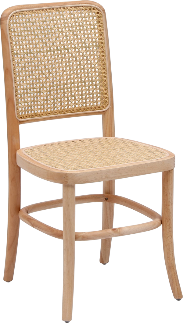 Caracas, Spisebordsstol, Beige, Rattan (H: 90 x B: 44 cm.)
