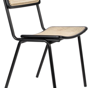 Jort, Spisebordsstol, Perlemor, Rattan (L: 51 x H: 81 x B: 47 cm.)