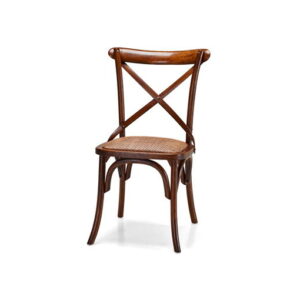 Newport Cross spisebordsstol rich brown
