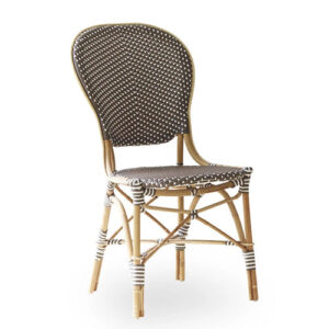 Sika Design Isabell Caféstol - Cappuchino - White Dot