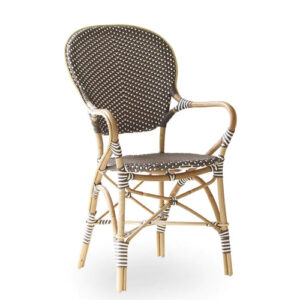 Sika Design Isabell Caféstol m/ Armlæn - Cappuchino