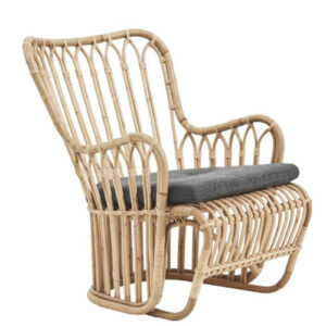 Sika Design Tulip Loungestol - inkl hynde - Taupe