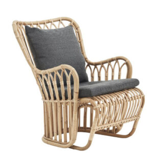 Sika Design Tulip Loungestol - inkl hynde + pude - B436 - Harvest Brown