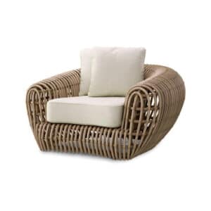 Siderno lænestol viola sand