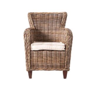 Novasolo - Baron Kubu Rattan lænestol (sæt á 2 stk) inkl. hynde - UDSTILLINGSMODEL